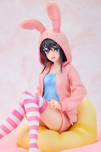 KDcolle Mai Sakurajima Hoodie Look Rabbit Ears ver 1/7 Figure AOBUTA KADOKAWA