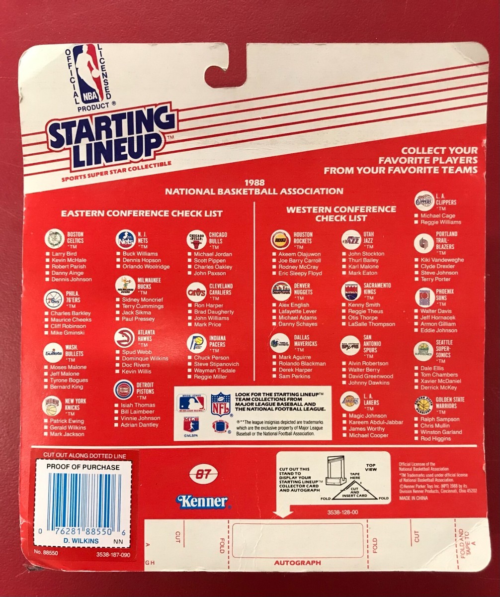 1988 Starting Lineup Sports Superstar Collectibles (Dominique