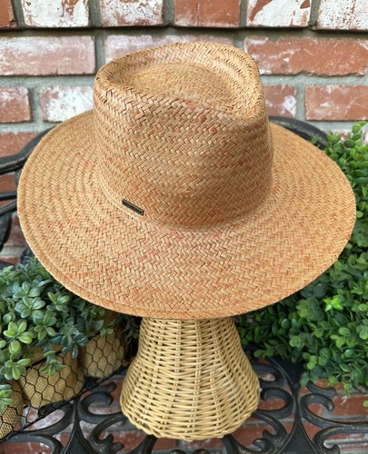 Billabong Be You Fedora Style Hat; Apricot Paper Straw; Style #JAHWTBBE; New W/T - Picture 3 of 21