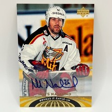 2004-05 Upper Deck All-World Autographs Mats Naslund #47