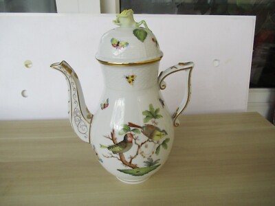 Herend  ROTHSCHILD, große Kaffeekanne, 1,5 ltr. , Modell 611/RO