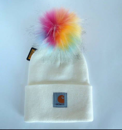 carhartt winter white beanie 