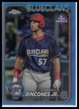 2024 Topps Pro Debut #PDC-54 Gabriel Rincones Jr. Chrome Blue Refractor