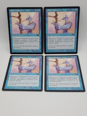 Sigil of Sleep Urza s Saga LP MTG Playset Blue Enchantment 4x 