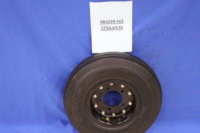 MO210-162 TIRE W/RIM/22 X 6.6 X 10 5H for SCHULTE, Bush Hog
