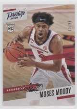 2021-22 Panini Chronicles Draft Picks Prestige Blue 43/99 Moses Moody #379 0c3