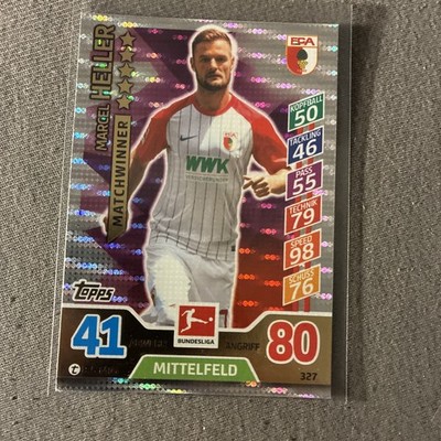 Match Attax Bundesliga 17/18 Heller Matchwinner 327 Augsburg 2017/2018