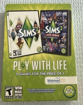 US版　SIMS3セット The Sims 3 PC & Sims 3 Late Night Walmart Exclusive | eBay
