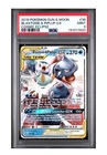 Pokemon 2019 SM Cosmic Eclipse Blastoise Piplup Tag Team GX #38/236 PSA 9 Graded