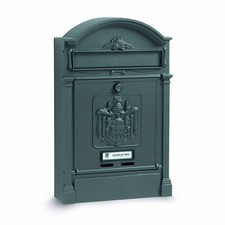 Cassetta Poste Regie Silmec Grigio Ferro postale in alluminio made in Italy