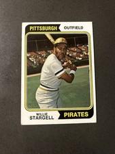 Price Drop - 1974 Topps Willie Pops Stargell 100 Nr Mint Centered HOF Pirates