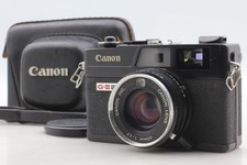 BLACK Exc 5 w/ case Canon CANONET QL17 GIII G3 Rangefinder Camera From JAPAN