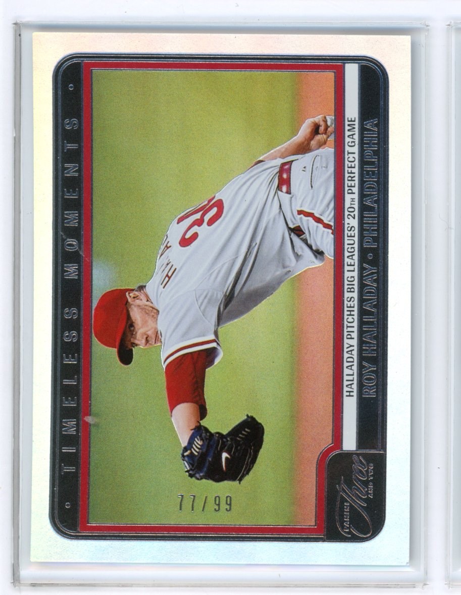 2025 Panini Three and Two Roy Halladay Timeless Moments #77/99