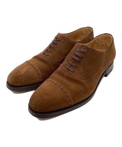 berwick1707 Suede lace-up dress shoes brown 069876 3577