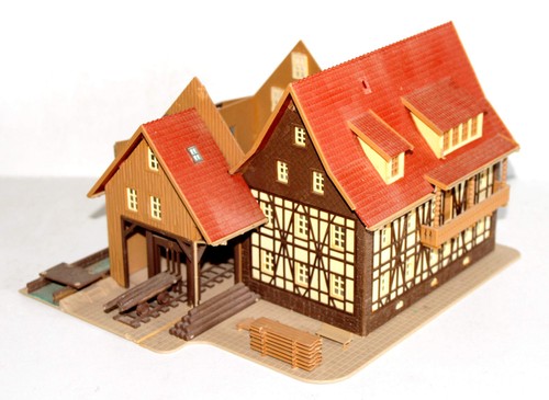 VOLLMER 1/87 HO 29208 MAQUETTE SCIERIE DE TONBACH ET MOULIN A EAU, DIORAMA TRAIN | Condition: Occasion