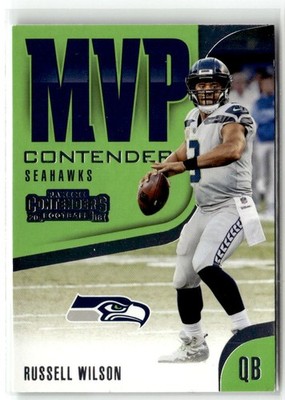 2018 Panini Contenders #MVP-2 Russell Wilson MVP Contenders