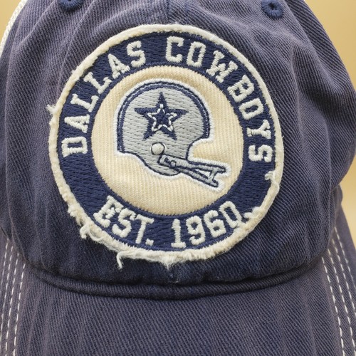 NFL Colección Vintage Por Reebok Trucker Sombrero Unisex Talla Única Azul Dallas Cowboys - Imagen 8 de 16