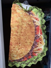 Adult Standard Size Taco Costume Halloween Cinco De Mayo Worn Once