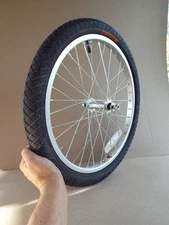 VTG New Weinmann ZAC 4019 Bicycle Rim 20" Aluminum Front Wheel Primo Tire -Trued