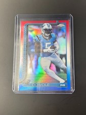 2025 Topps Chrome Rico Dowdle Red White & Blue Refractor  #43