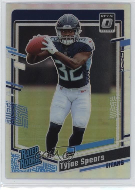 2023 Panini Donruss Optic Rated Rookie Holo Prizm Tyjae Spears #297 1l6f