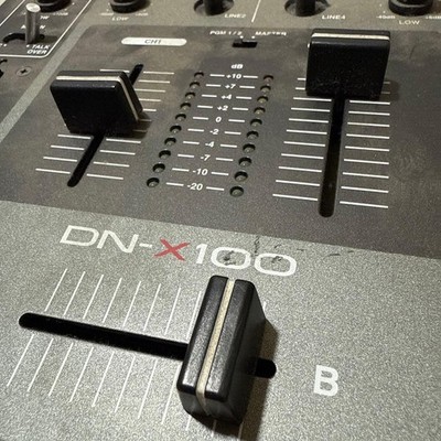 DENON DJ Mixer DN-X100 Model Line PHONO Input Output Tested | eBay
