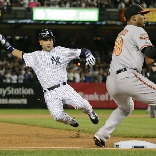 Biglietto Derek Jeter Yankees All-Time Career Stolen Base Leader SB #1 di 358 1996 - Foto 6 di 22