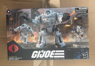 #ad G.I. Joe Classified Series #162 Cobra S.N.A.K.E System: Battle Suit $159.99