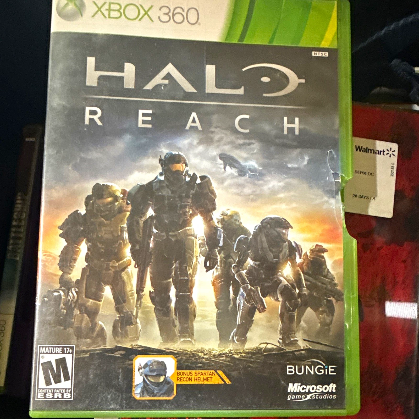Halo Reach Xbox 360 CIB Complete w/ Manual Bungie Microsoft 2010 Tested