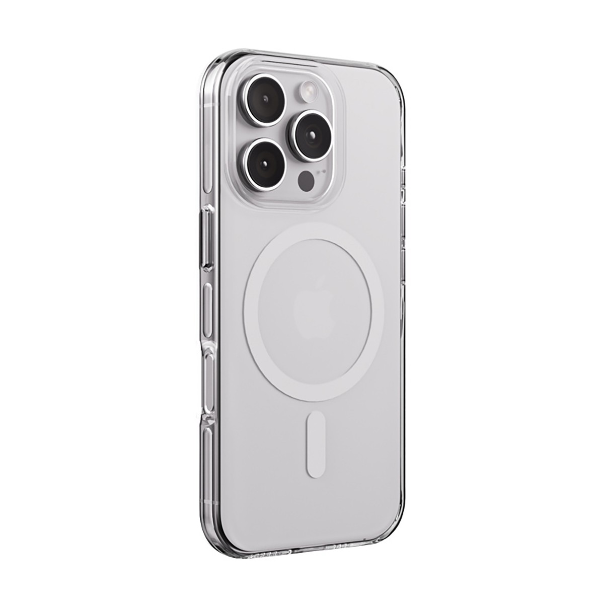 Coque iPhone 16 Pro Max transparente idéale pour la recharge sans fil