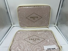 FRETTE Flare a redo Yd Euro Sham 2 Pink/ivory Original 225
