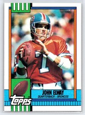 1990 Topps John Elway 37b Broncos 1990 Topps John Elway 37b Broncos
