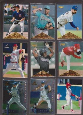 1992 1998 Pinnacle base, Plus ---1-card orders=LOCAL PICKUP ONLY