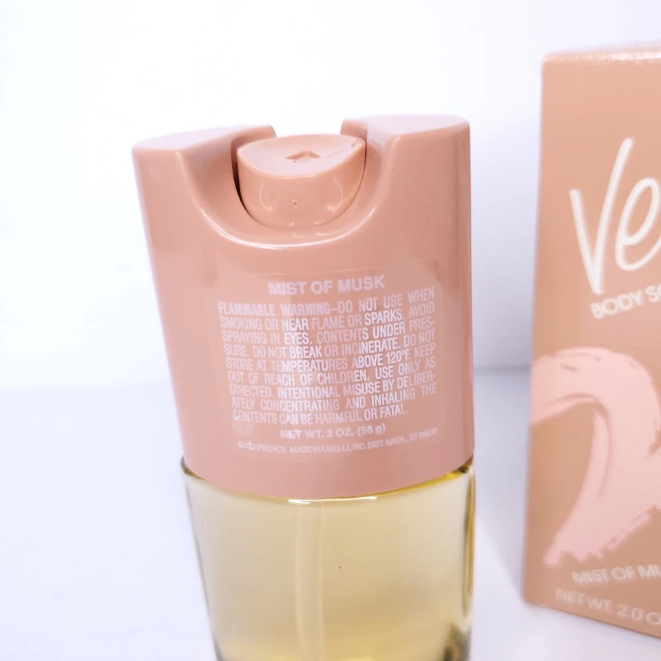 Niebla perfumada corporal Verve Mist of Musk de colección 2,0 oz Prince Matchabelli Foto 3 de 4