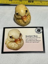 Harmony Kingdom Pot Bellys Quackers’ Blues Crushed Marble Trinket Box