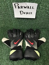 Nike Vapor Grip 3 Promo 22 Goalkeeper Goalie Gloves Black Red Size 9 FB2094-010