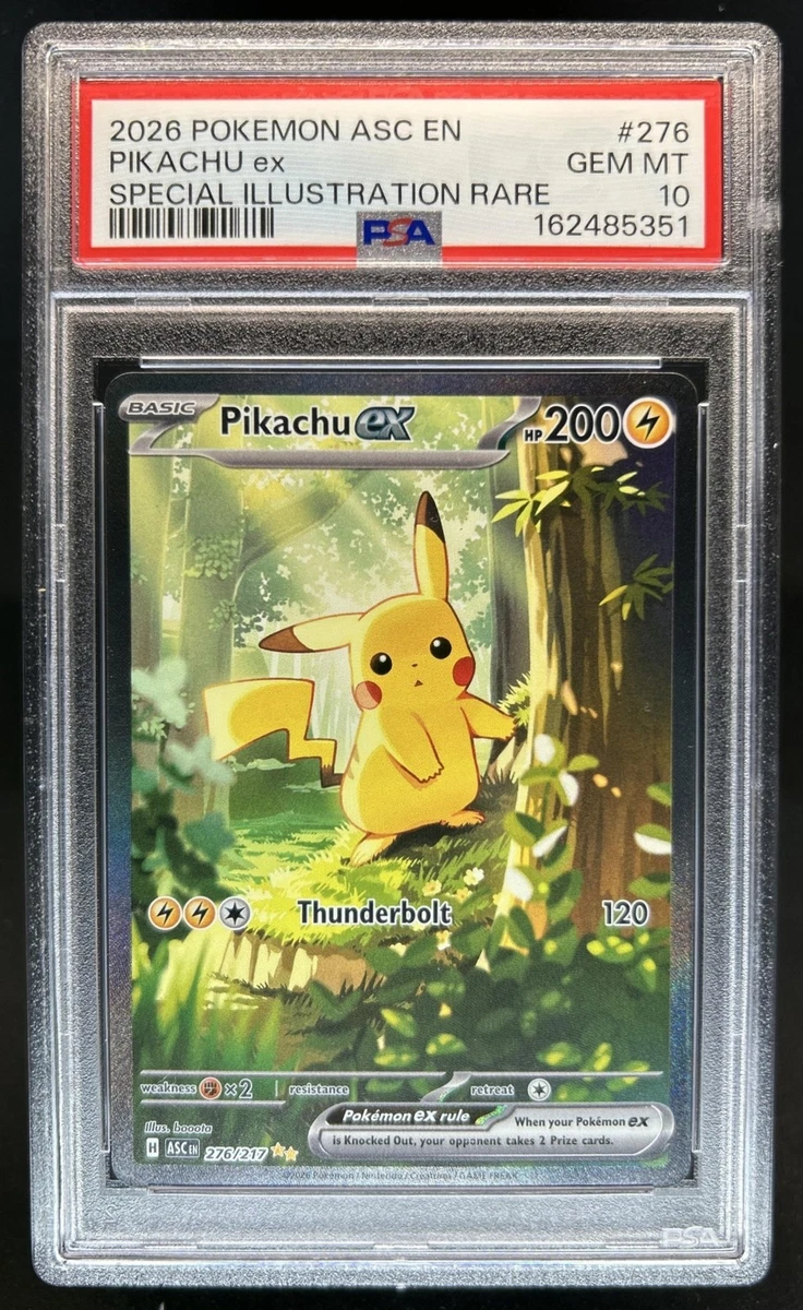 Pikachu Ex Pokémon TCG卡| eBay