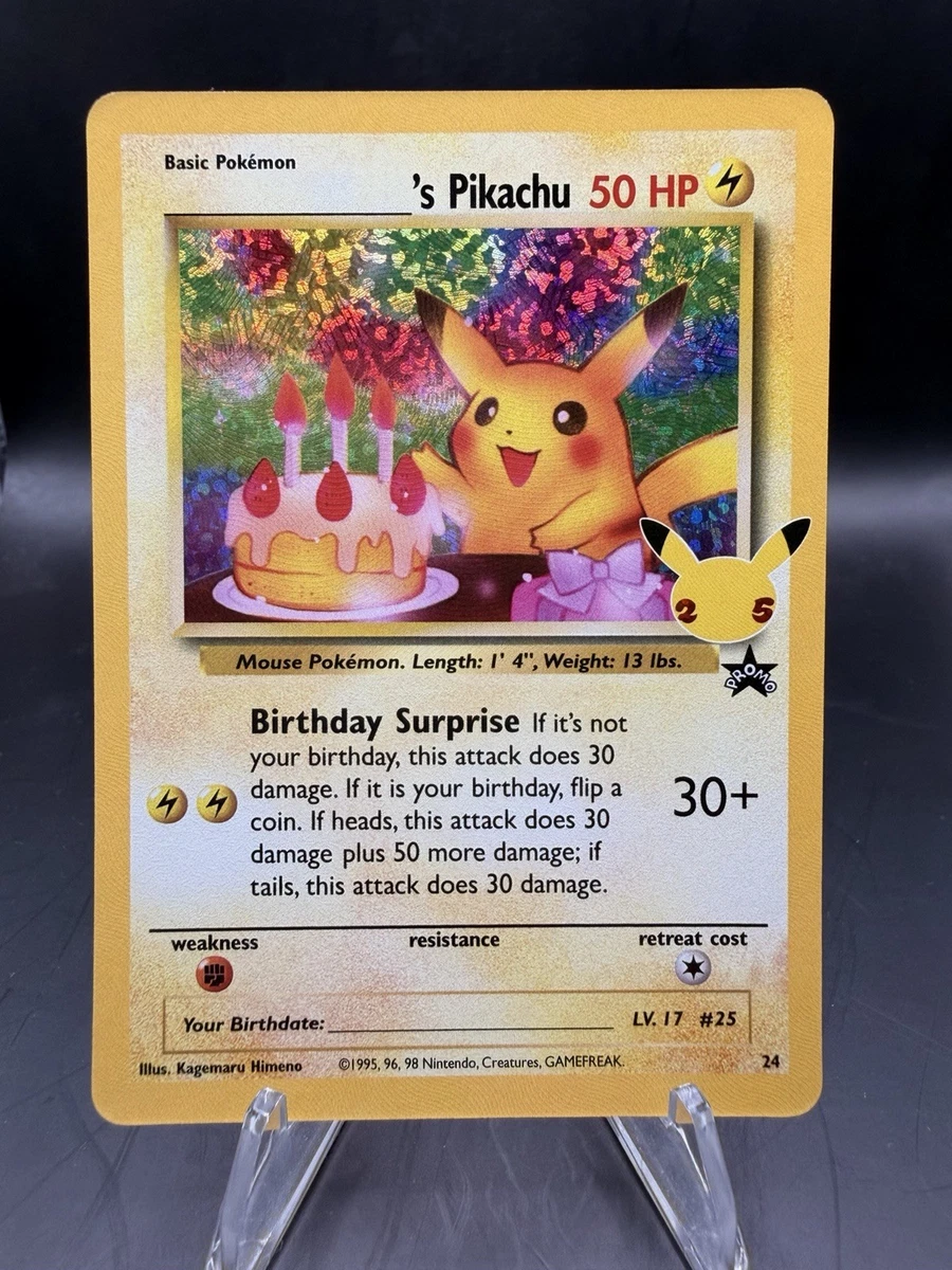 Pikachu 基本ポケモン 50HP こんにちはピカチュウ　アメリカ版 ______'s Pikachu Pokémon TCG Cards for sale | eBay