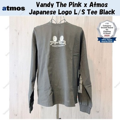 Vandy The Pink x Atmos Japanese Logo L/S Tee Black | eBay