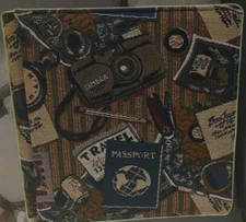 Creative Memories 12x12 Passport Tapestry Travel Album White Pages 