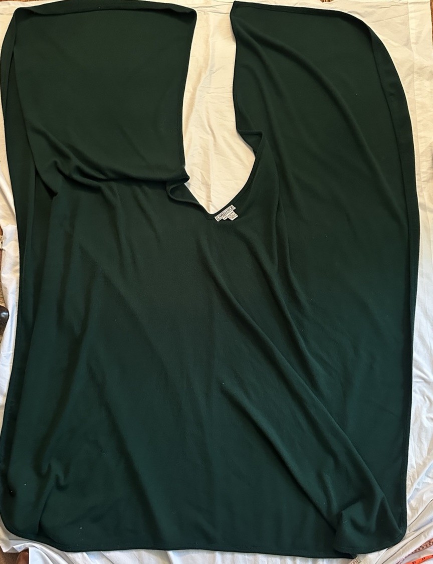 Carlisle Lambswool Cape Shawl Forest Green Women’s OS