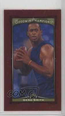 2013 Goodwin Champions Mini Red Foil Magician 9/13 Geno Smith #123 Rookie RC b2g
