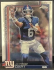 2025 Topps Chrome Football #306 Jaxson Dart New York Giants Base Rookie Card