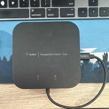 Belkin Thunderbolt 3 Dock Core F4U110 Docking Station HDMI USB Ethernet