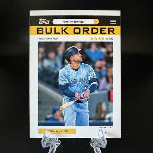 2026 Topps Series 2 George Springer Base (RAW)