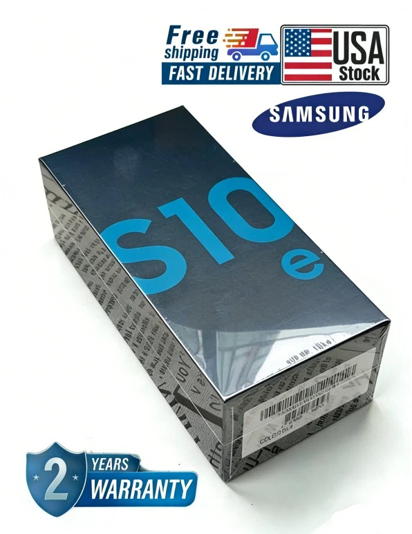 New Sealed Samsung Galaxy S10e SM-G970U 128GB+6GB Factory Unlocked Smartphone