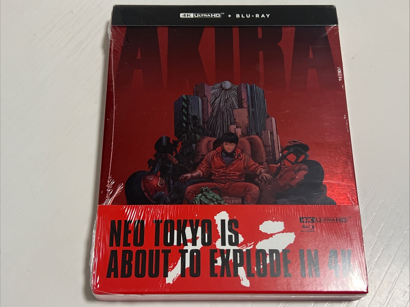 Akira 4K UHD Blu-ray SteelBook USA Exclusive