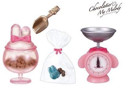 RE-MENT Sanrio Chocolatier My Melody Kuromi Chocolate Shop Mini