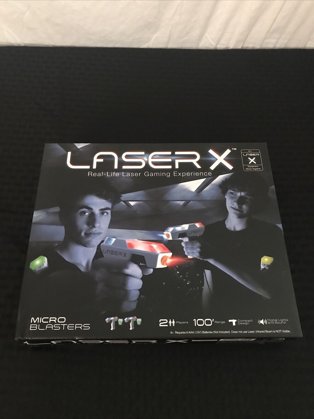 new laser x real life gaming experience micro blasters 2 players