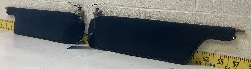 Juego de espejos retrovisores de maquillaje parasol diestro+izquierdo 1981-1989 Lincoln Town Car (SVM161) usados OEM Foto 3 de 4